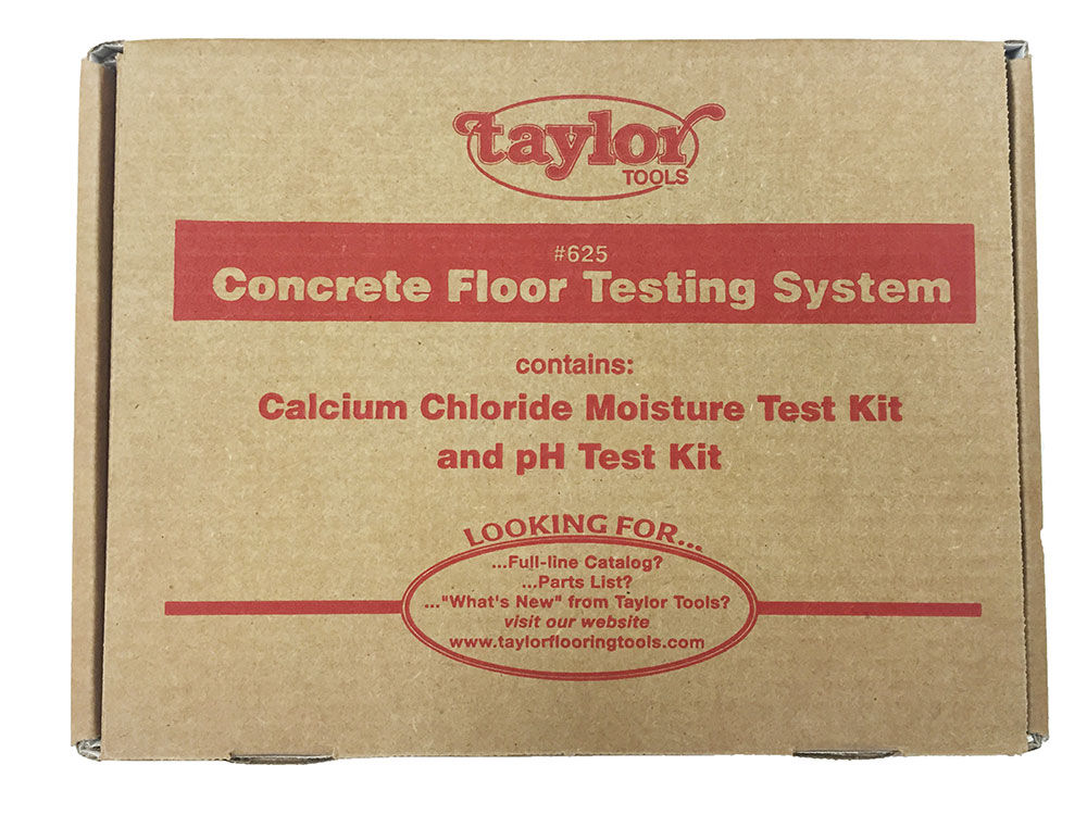 Taylor Tools Calcium Chloride Moisture Test Kit