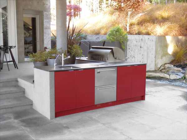 Aluminum Outdoor Kitchen Cabinets: Solve Northeast Dilemmas