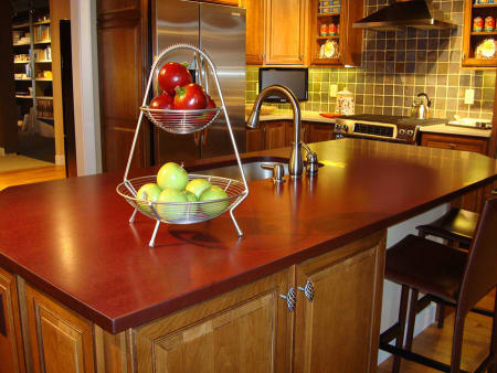 Paperstone Cabernet Countertop Detail