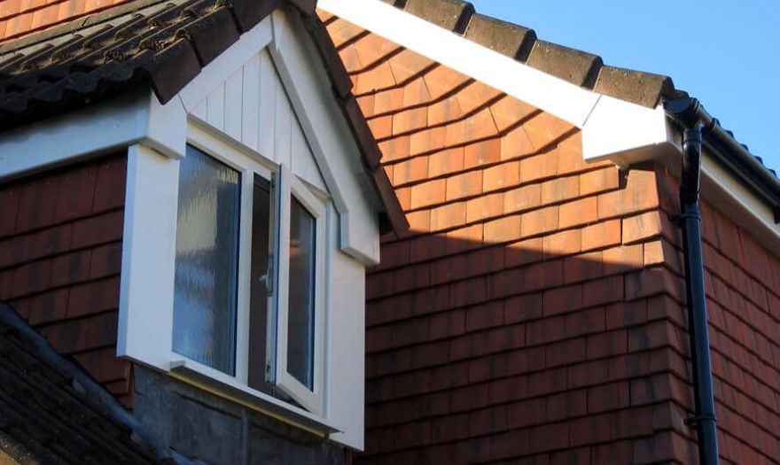 Dormer windows.