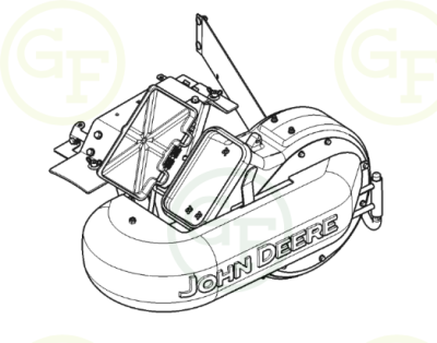 john deere power flow parts diagram