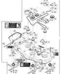 John Deere Mower Deck BUC10095