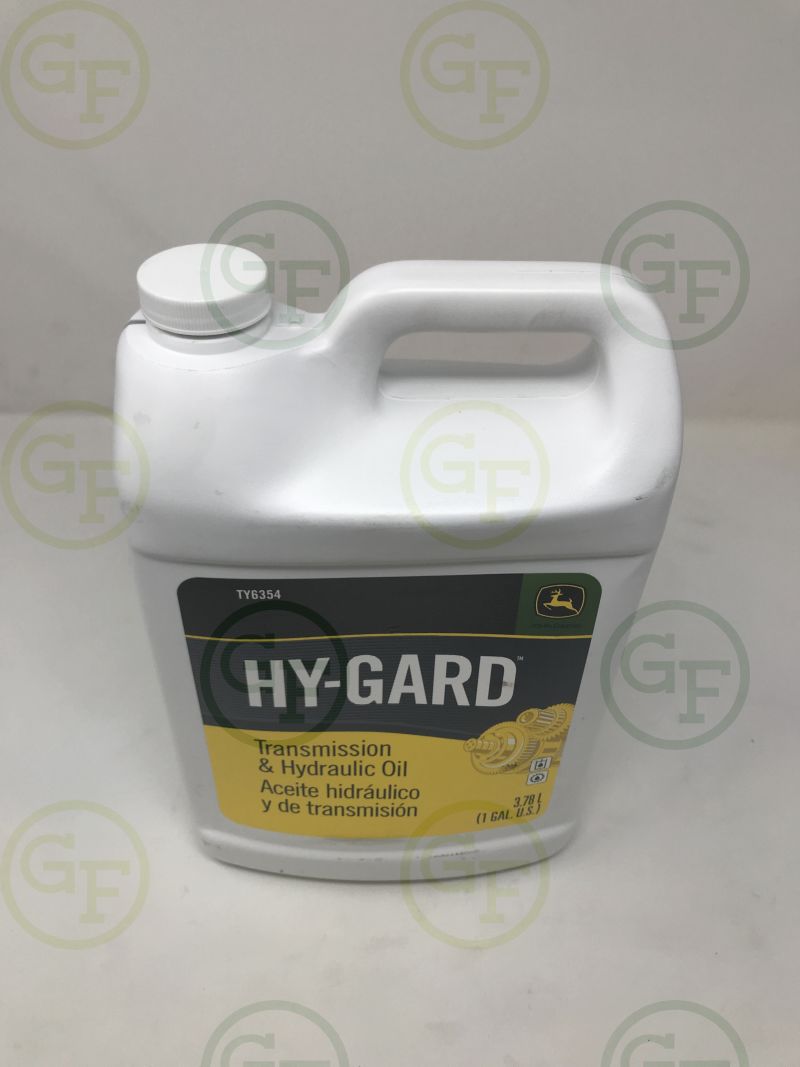 John Deere HyGard Hydraulic & Transmission Oil 1 Gallon TY6354 Green