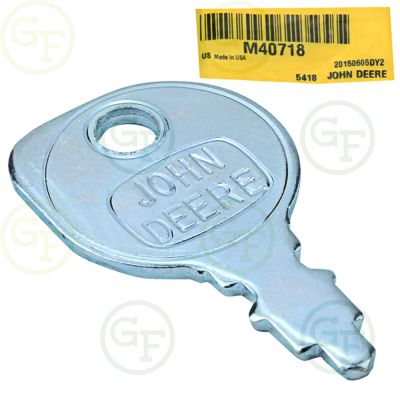 John Deere Key M40718 - Green Farm Parts