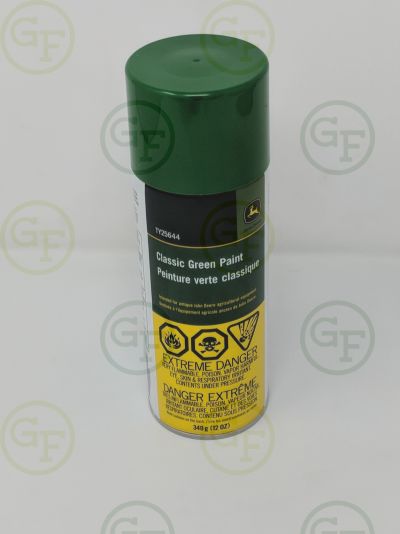 John Deere Classic Green Spray Paint TY25644 - Green Farm Parts