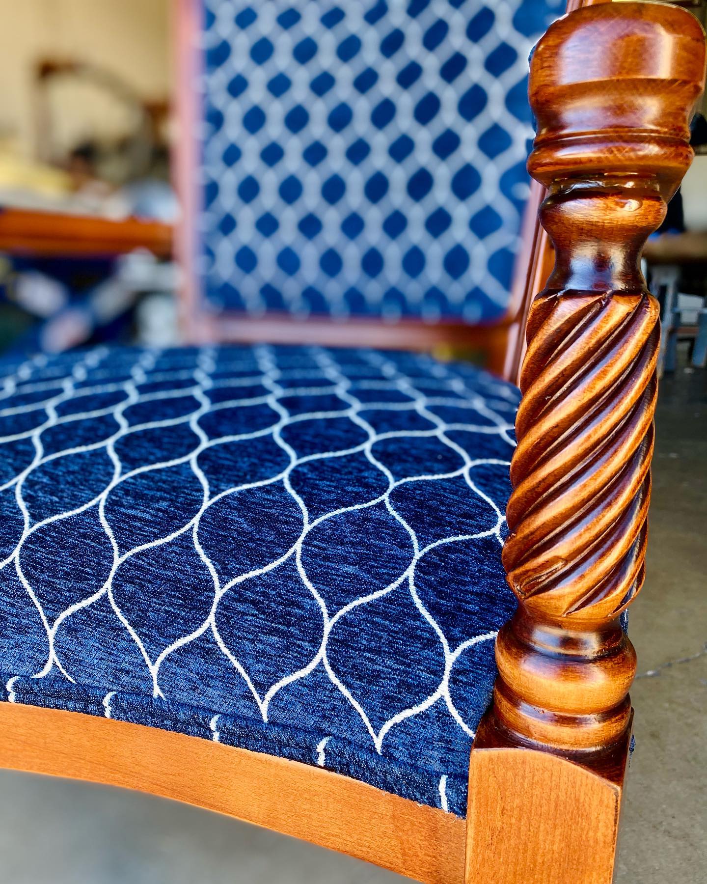 B9826 Midnight Blue Greenhouse Fabrics