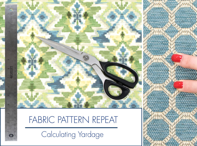 Fabric Pattern Repeat Calculating Yardage Greenhouse Fabrics