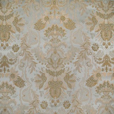 A1947 Mineral Fabric: D50, B08, FLORAL, FLORALS, BLUE, MIST, BLUE AND GOLD