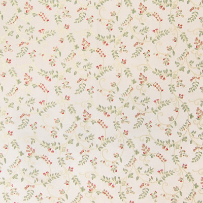 A4863 Ivory Fabric: D50, B72, C32, SCROLL, VINES, SMALL FLOWERS, PASTEL, PASTELS, PASTEL FABRICS