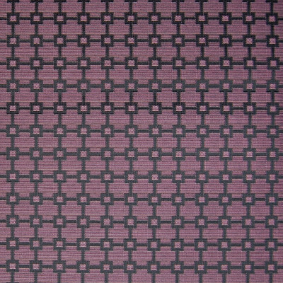 A5422 Eggplant Fabric: B84, CONTRACT, GEOMETRIC, PURPLE, EGGPLANT