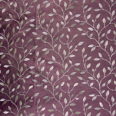 A7929 Plum Fabric: C27, LEAF, VINE, GRAPHITE,FOLIAGE