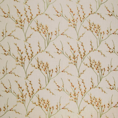 A8554 Orchard Fabric: C96, C44, EMBROIDERY, ASIAN, FLORAL, COTTON, ORANGE, ORANGE EMBROIDERY, ORANGE ASIAN, ORANGE FLORAL, ORANGE COTTON, COTTON EMBROIDERY, COTTON ASIAN, COTTON FLORAL, ASIAN EMBROIDERY, FLORAL EMBROIDERY