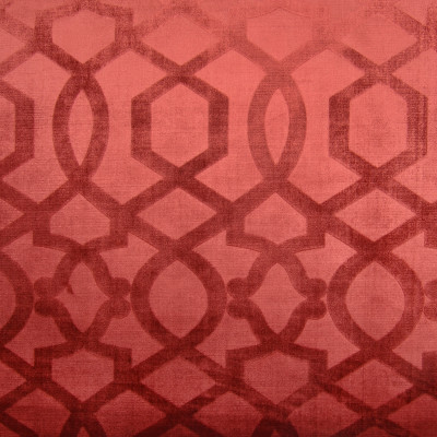A8592 Spice Fabric: C45, MEDALLION, VELVET, GEOMETRIC, LATTICE, RED, RED MEDALLION, RED VELVET, RED GEOMETRIC, RED LATTICE, RED FABRIC, VELVET MEDALLION, VELVET GEOMETRIC, VELVET LATTICE, GEOMETRIC MEDALLION