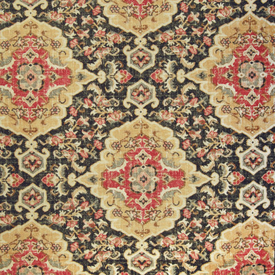 A9724 Kohl Fabric: D02, BLACK MEDALLION, ASIAN BLACK MEDALLION, MEDALLION PRINT