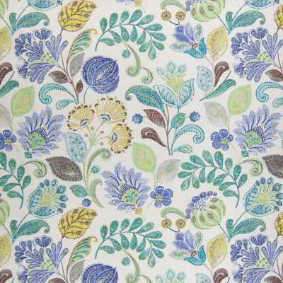 B2051 Island Fabric: D65, COTTON FLORAL, BLUE FLORAL, CONTEMPORARY FLORAL, FLORAL PRINT, BLUE COTTON, CONTEMPORARY COTTON, COTTON PRINT, BLUE CONTEMPORARY, BLUE PRINT, CONTEMPORARY PRINT
