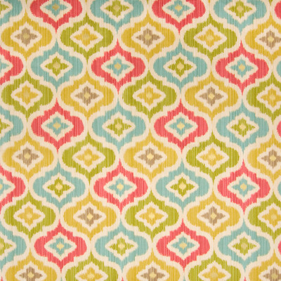 B2078 Golden Fabric: C96, PINK OGEE PRINT, GREEN METALLIC OGEE PRINT, TEAL OGEE METALLIC PRINT, YELLOW METALLIC OGEE PRINT, WAVERLY