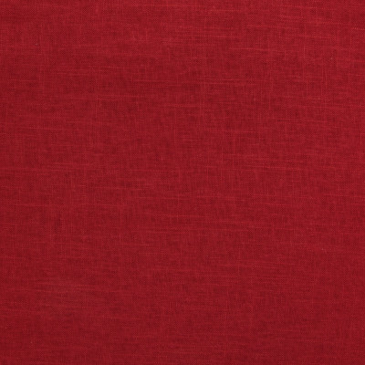 B3073 Moroccan Red Fabric: D15, RED LINEN, RED LINEN LIKE, LIPSTICK LINEN, CHERRY RED LINEN, FAUX LINEN,WOVEN