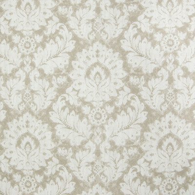 B3271 Jute Fabric: D18, BEIGE FLORAL PRINT, NEUTRAL FLORAL PRINT, LEAF PRINT,FOLIAGE