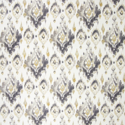 B3295 Titanium Fabric: D18, GRAY IKAT, GREY IKAT, CHARCOAL IKAT PRINT