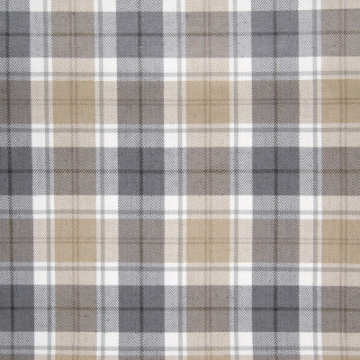 B3315 Platinum Fabric: D18, BROWN AND GRAY PLAID, BROWN AND GREY PLAID, BROWN PLAID, NEUTRAL PLAID, BEIGE PLAID,,WOVEN