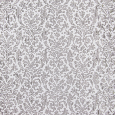 B3318 Zinc Fabric: D18, SILVER METALLIC MEDALLION, GRAY METALLIC MEDALLION