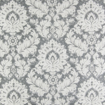 B3329 Ash Fabric: D18, GRAY FOLIAGE, GREY FOLIAGE, GRAY FLORAL PRINT, GRAY FOLIAGE PRINT, GRAY LEAF PRINT, GREY LEAF PRINT
