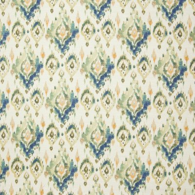 B3353 Bay Water Fabric: D18, BLUE IKAT, NAVY IKAT, TEAL IKAT