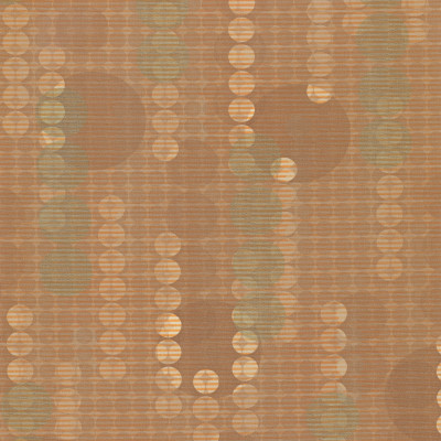 B4257 Invision Caramel Fabric: D38, ANTIFUNGAL, VINYL, MARINE VINYL, CIRCLES, DOTS, ANTIFUNGAL, LIGHT BROWN, ORANGE, GOLD, PRINTED VINYL, MULTI COLOR VINYL, CONTEMPORARY VINYL, COPPER, CONTRACT VINYL, ANTI-MICROBIAL, ANTI-STATIC, HEALTHCARE, COMMERCIAL