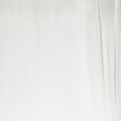 B4395 Royal Silk Fabric: D41, WINTER WHITE STRIPE SHEER, WHITE STRIPED SHEER, METALLIC WHITE SHEER, INHERENTLY FLAME RETARDANT, INHERENTLY FIRE RETARDANT
