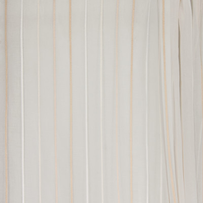 B4401 Vanilla Fabric: D41, WHITE STRIPE, CREAM STRIPE, BEIGE STRIPE SHEER, INHERENTLY FLAME RETARDANT, FIRE RETARDANT,WOVEN