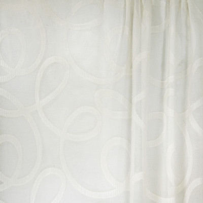 B4405 Antique Fabric: D41, CREAM COLORED SHEER, CREAM SHEER, SCROLL SHEER, CONTEMPORARY SHEER, CONTEMPORARY SHEERS, INHERENTLY FLAME RETARDANT, FIRE RETARDANT,WOVEN