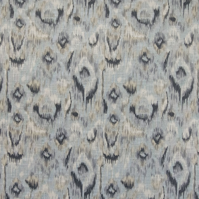 B4617 Graphite Fabric: D43, GRAY IKAT, GREY IKAT, SOUTHWEST IKAT