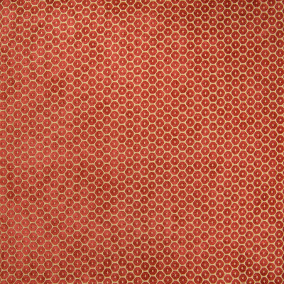 B5002 Spice Fabric: D48, RED CIRCLE, METALLIC AND RED, CIRCLE, VELVET DOT, VELVET CIRCLE, CIRCLES, POLKA DOTS, RED AND GOLD VELVET, RED AND GOLD VELVET DOT, RED AND GOLD VELVET CIRCLE,WOVEN