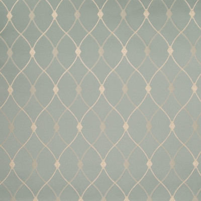 B5058 Mermaid Fabric: D49, TEAL, GEOMETIRC JACQUARD, LATTICE PATTERN, SATIN, DIAMOND