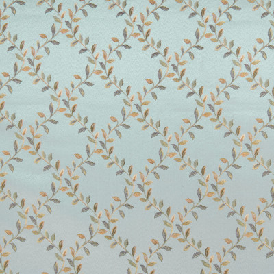 B5322 Sky Fabric: D50, BLUE FLORAL, SPA BLUE FLORAL, MEDIUM BLUE FLORAL,FOLIAGE