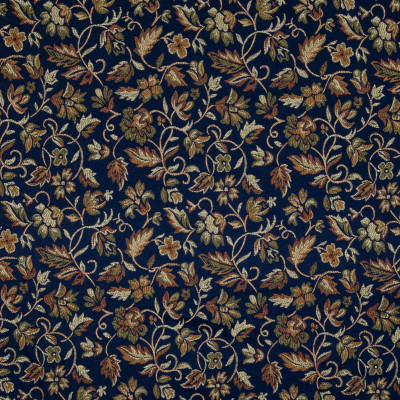 B5328 Navy Fabric: D50, NAVY FLORAL, NAVY FOLIAGE, NAVY FLOWERS, NAVY DAMASK