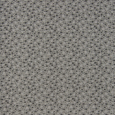 B5389 Cinder Fabric: D53, DURABLE, PERFORMANCE, BLACK AND GREY, BLACK AND GRAY CIRCLE PATTERN, CIRCLE PATTERN, DOT PATTERN, CONTEMPORARY CONTRACT