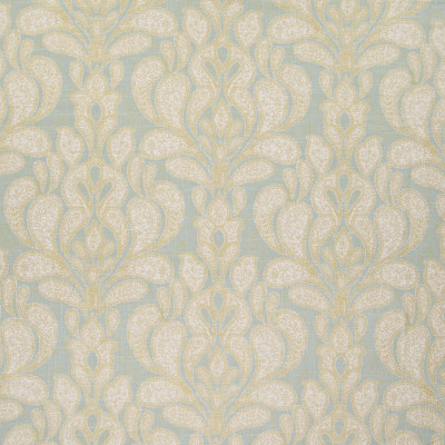 B5740 Mist Fabric: D58, BLUE METALLIC PRINT, BLUE MEDALLION PRINT, SPA BLUE MEDALLION PRINT, SKY BLUE METALLIC PRINT, LARGE SCALE MEDALLION PRINT, LARGE SCALE METALLIC PRINT