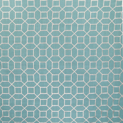 B5778 Turquoise Fabric: D58, TEAL GEOMETRIC EMBROIDERY, TURQUOISE GEOMETRIC EMBROIDERY,LATTICE