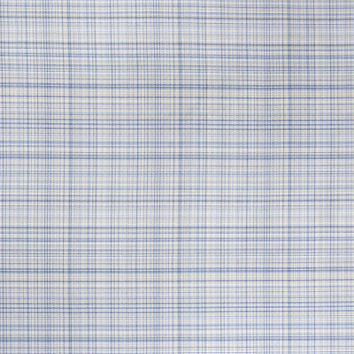 B5892 Cabana Fabric: D60, MADE IN USA, BLUE AND TAN, SMALL CHECK, PLAID,WOVEN