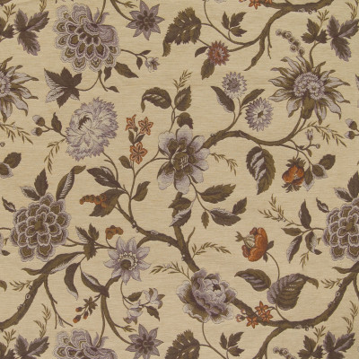 B6207 Earth Fabric: D64, NEUTRAL FLORAL, NATURAL FLORAL, KHAKI FLORAL,