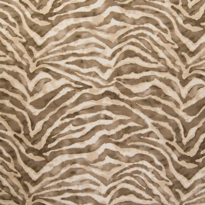 B6435 Chocolate Fabric: D68, ZEBRA PRINT, ANIMAL PRINT, WATERCOLOR PRINT, WATER COLOR PRINT, COTTON SKIN PRINT, COTTON ANIMAL PRINT, ANIMAL COTTON PRINT