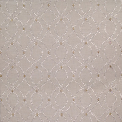 B6554 Cashmere Fabric: D70, BEIGE LATTICE, NEUTRAL LATTICE EMBROIDERY, TAUPE MEDALLION EMBROIDERY, TONE ON TONE BEIGE EMRBOIDERY