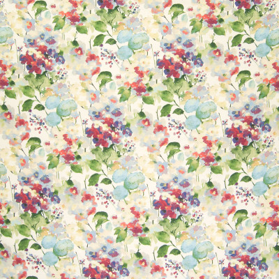 B6582 Jubilee Fabric: D71, MULTI COLOR FLORAL PRINT, COTTON PRINT, COTTON FLORAL PRINT, WATERCOLOR FLORAL PRINT