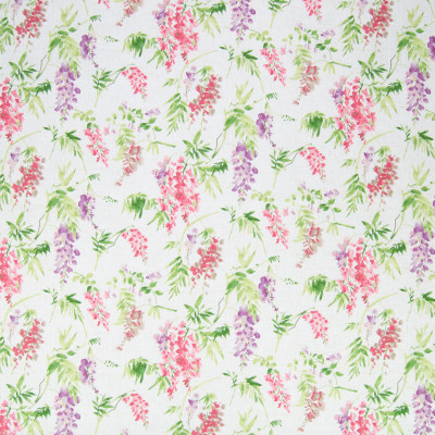 B6600 Spring Rain Fabric: D71, PURPLE FLORAL PRINT, VIOLET FLORAL PRINT, LIGHT PURPLE FLORAL PRINT, COTTON FLORAL PRINT