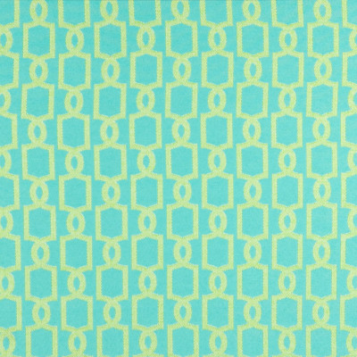 B6919 Seaglass Fabric: D80, OUTDOOR, TURQUOISE, TEAL, LATTICE, TEAL LATTICE, TURQUOISE GEOMETRIC, ACID GREEN, GREEN TEAL, SEAGLASS