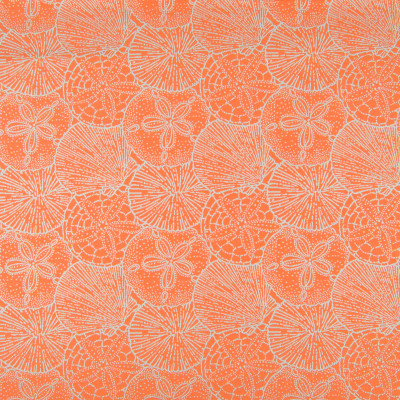 B6960 Sahara Fabric: D80, OUTDOOR, SANDDOLLAR, BEACH, TROPICAL, TANGERINE, ORANGE, OUTDOOR FABRIC, PERFORMANCE FABRIC