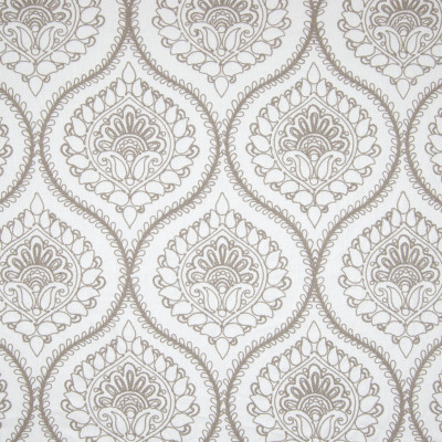 B7177 Natural Fabric: D87, D85, ROPE EMBROIDERY, NEUTRAL FLORAL EMBROIDERY, CREWEL, BEIGE FLORAL EMBROIDERY, SCROLL EMBROIDERY,LATTICE