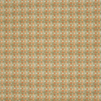 B7225 Harvest Fabric: D86, ORANGE CHECK, RUST CHECK, CHECKER PRINT, GEOMETRIC PRINT, HARVEST PRINT, COTTON PRINT
