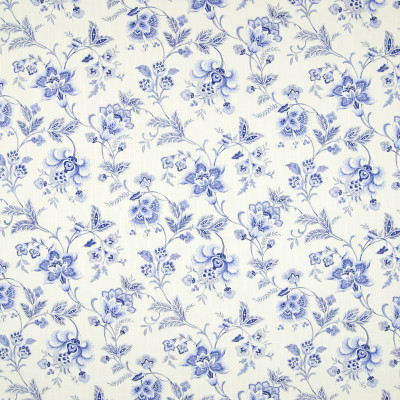 B7228 Porcelain Fabric: D86, PURPLE FLORAL PRINT, DARK BLUE FLORAL PRINT, BLUE-ISH PURPLE FLORAL PRINT, COTTON PRINT